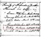 Birth Record of Betsey Rebecca Shepardson