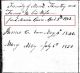 Birth Record of Jennie Marie Moore
