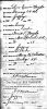 Birth Record of Leon Erwin Wright
