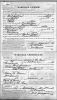 Marriage Certificate of Catherine Jacob and Paul Switzer