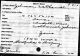 Death Record of Nathaniel Johnson