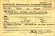 Draft Registration Card of Shirley Von Williams