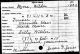 Death Record of Wilder Moore