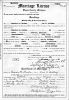 Certificate of Marriage of Maurice Barber and Ann Mallory