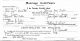 Marriage Record of Florence May Patton and Jesse Logan Barrett