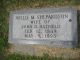 Grave Marker of Nellie M. Shepardson