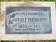 Grave Marker of Justus Fayette Shepardson