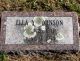 Grave Marker of Ella Y. Johnson