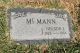 Grave Marker of Nelson McMann