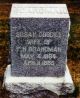 Gravestone of Susan Cogdill Boardman