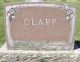 Gravestone of Frederic V. Clapp