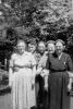 Gladys Whitaker Sanborn and sisters taken 1960 