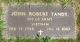Grave Marker of John Robert Tandy