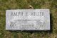 Gravestone of Ralph E. Miller