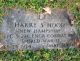 Grave Marker of Harry S. Hood