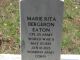 Gravestone of Marie Rita Eaton