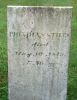 Gravestone of Phinhias Stiles
