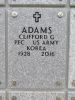 Columbarium of Clifford G. Adams